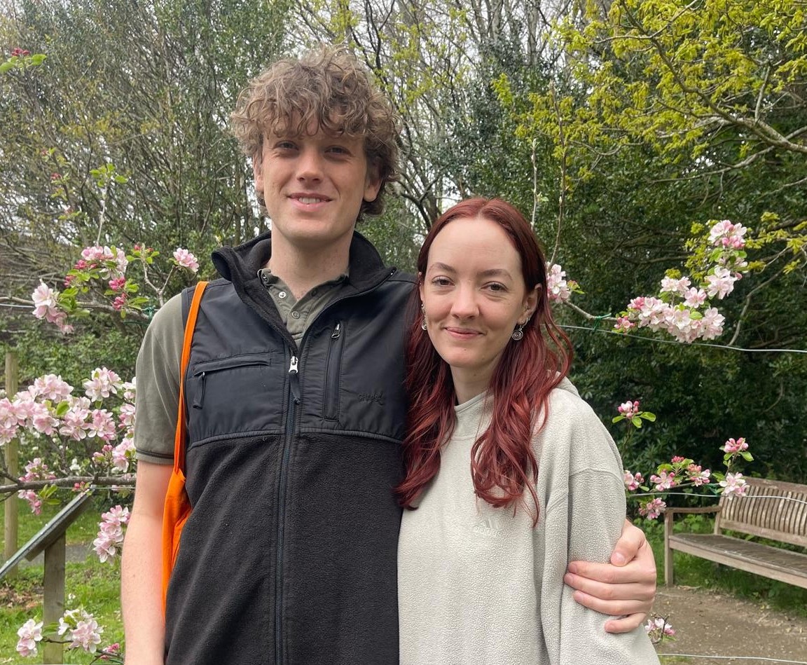 Will Tremlett and Nadia Gillard working on Smoovie